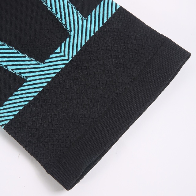 3D Knitted Elastic Nylon Knee Pain Protector Sports Compression Knee Support Brace Sleeve