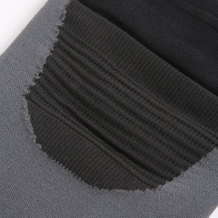 Customized Compression knitted Breathable Neoprene Knee Support Sleeve For Sports Brace