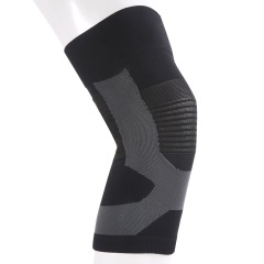 Customized Compression knitted Breathable Neoprene Knee Support Sleeve For Sports Brace