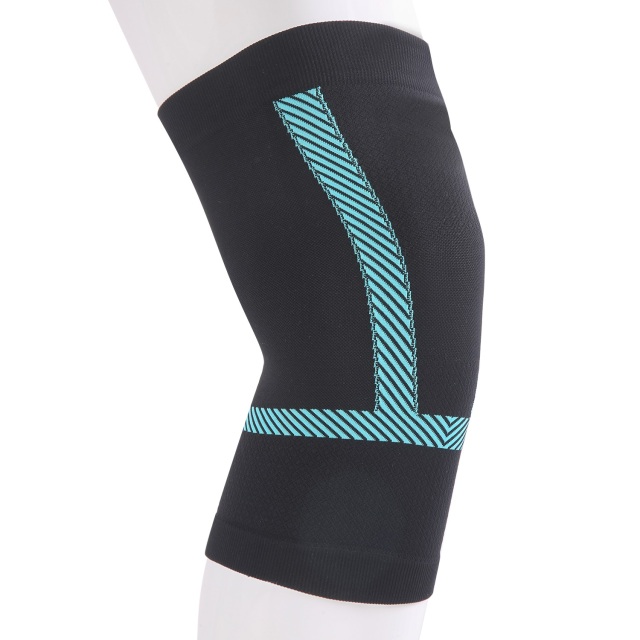 3D Knitted Elastic Nylon Knee Pain Protector Sports Compression Knee Support Brace Sleeve