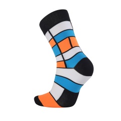 cotton sweat-absorbent designer basketball team premium crew men's sport socks