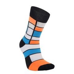 cotton sweat-absorbent designer basketball team premium crew men's sport socks