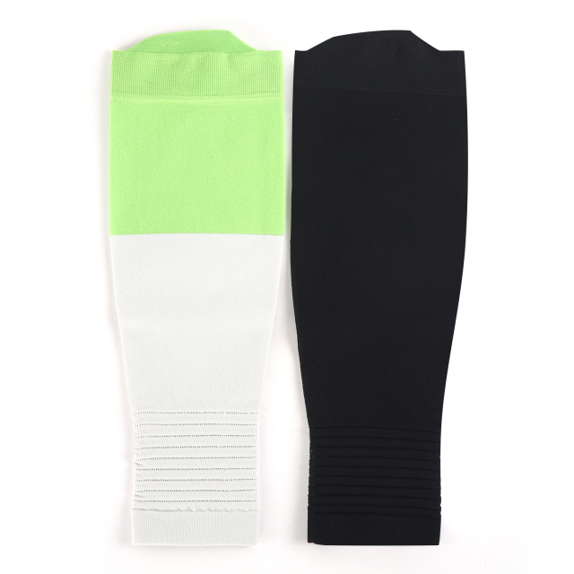 Custom logo white Scrunch Exercise athletic football Sport running Compression Calf leg Sleeves