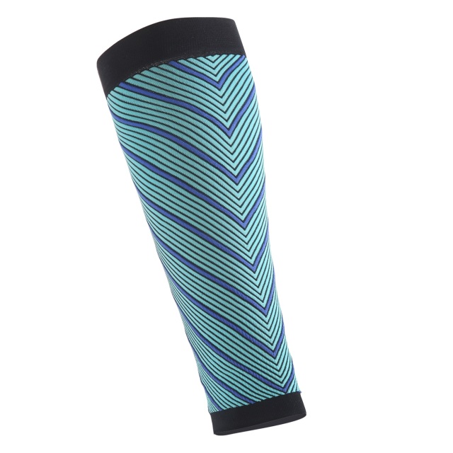 Custom made logo sport leg protector calf compression sleeve youth men football leg sleeves footless socks football