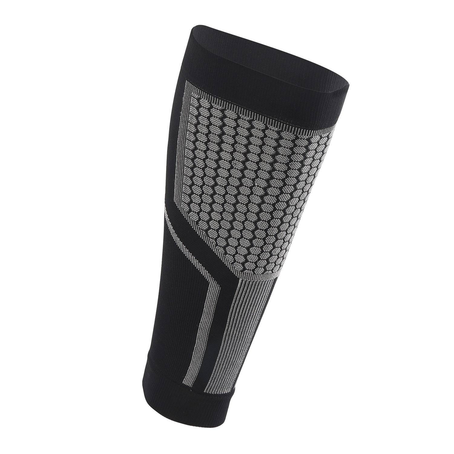 Wholesale Compression Sleeve Leg Nylon Socks Men Sports Calf Compression Sleeve Mid Calf Socks