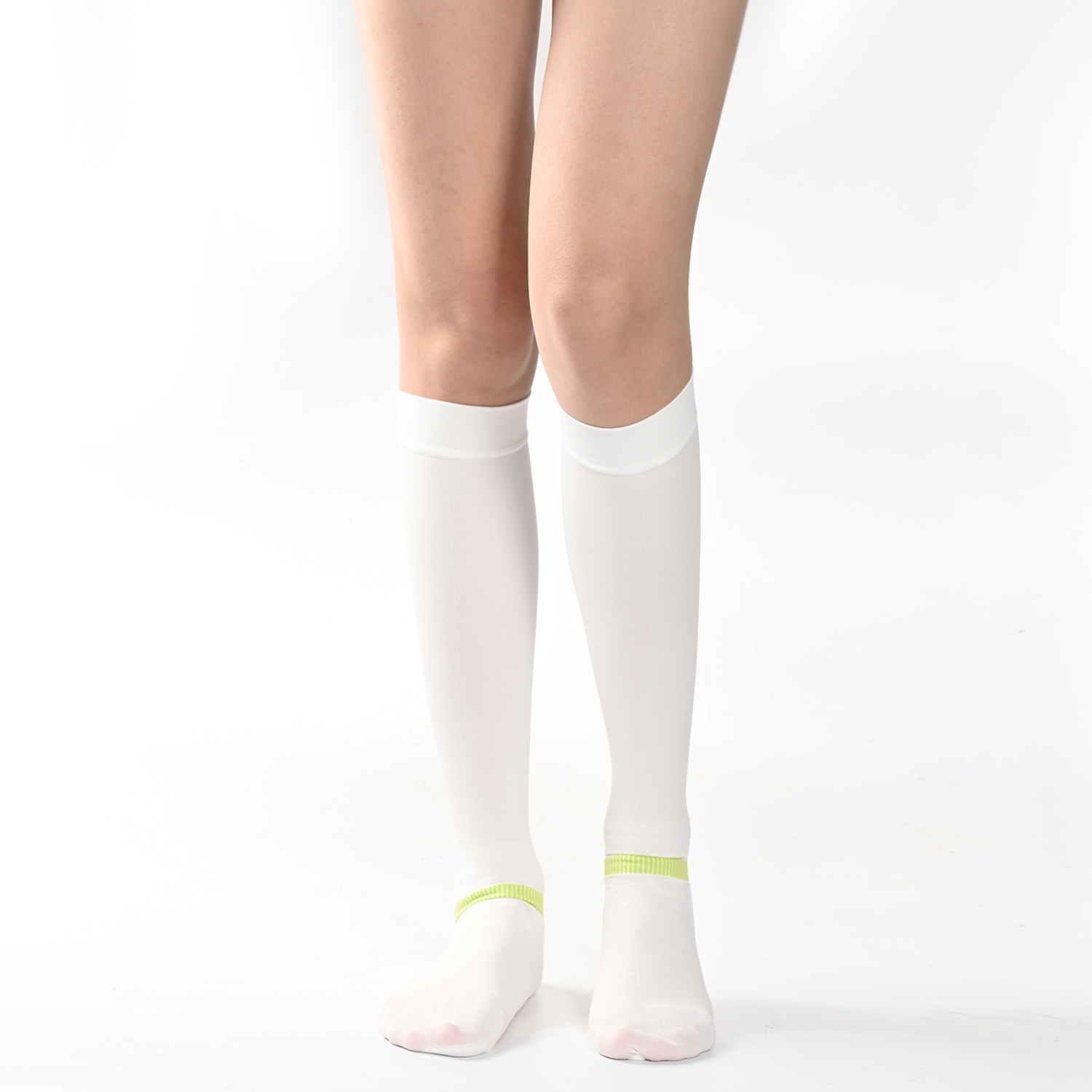 Custom Logo Anti Embolism Stockings 8-15mmHg Medical Compression Thigh High Socks TED Hose For Antithrombus Men