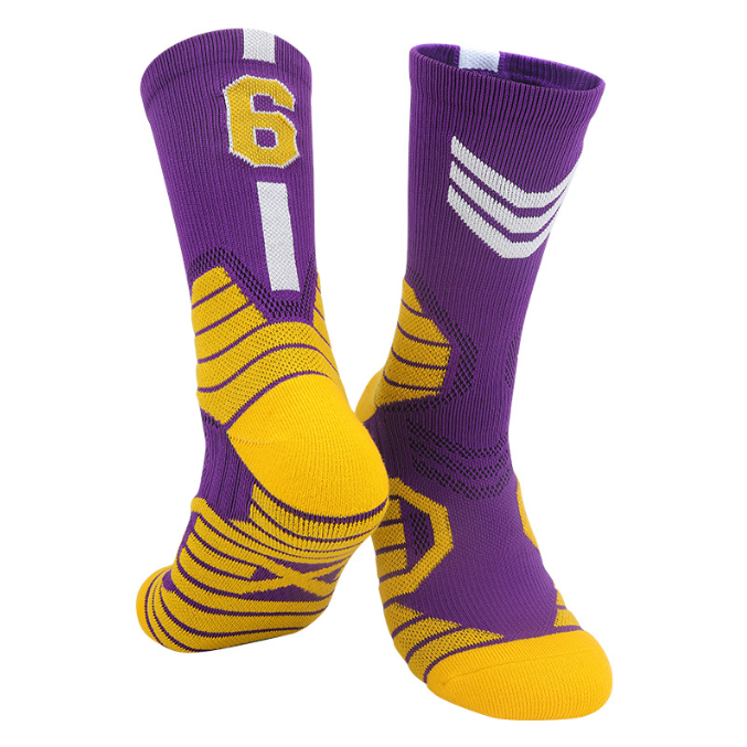 OEM embroidery logo made basketball custom design pattern athletic white black men tube cotton sports socks sox crew sport socks