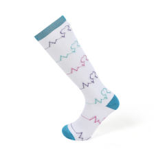 Wholesale 20-30mmhg Running Men Women Athletic Fun Stocking High Knee Nurse Medical Sport Compression Socks