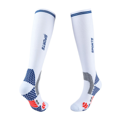 2022 Wholesale Custom Logo Grip Sport Sock Upgraded Professional Non-Slip Football Sock Long Compression Knee High Soccer Socks