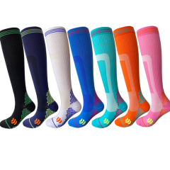 2023 Bulk Non-slip Rubber Long Soccer Athletic Sox Over Knee High Grip Socken Men Football Sports Socks Anti Slip