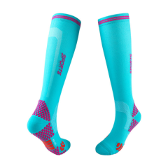 2022 Wholesale Custom Logo Grip Sport Sock Upgraded Professional Non-Slip Football Sock Long Compression Knee High Soccer Socks