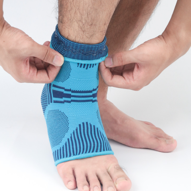 Custom Sports Ankle Brace Compression Support Sleeve for Injury Recovery Joint Pain