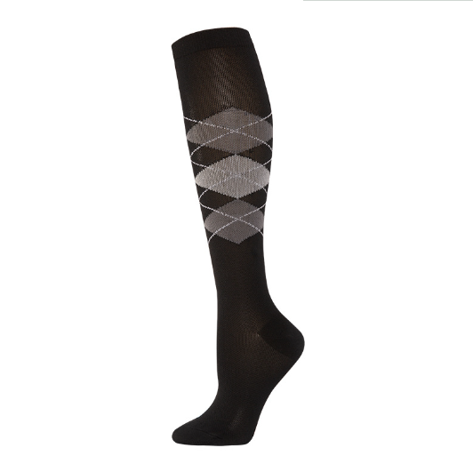 Hot Sale Knee High Long Cycling Medical Stocking 20-30 mmhg for Running Nurse Compression Socks