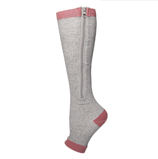 Medical stockings for varicose veins in calf medical compression stockings with zipper