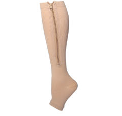 Medical stockings for varicose veins in calf medical compression stockings with zipper