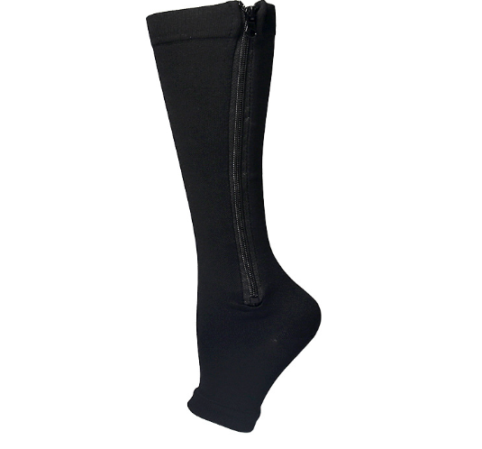 Medical stockings for varicose veins in calf medical compression stockings with zipper