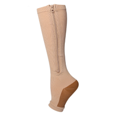 Medical stockings for varicose veins in calf medical compression stockings with zipper