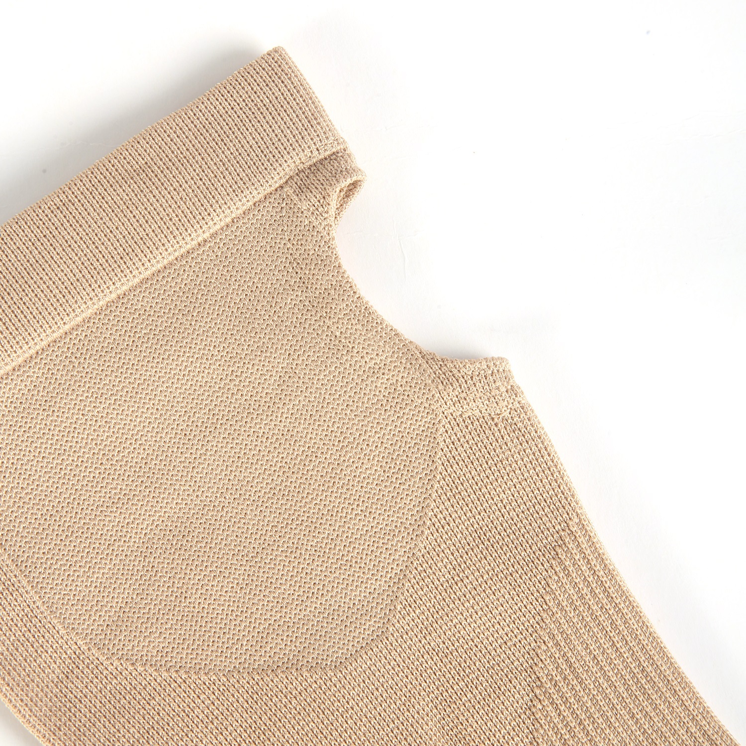 Beige Compression Wrist Hand Palm Support Brace Sleeve for Sport Protection Carpal Tunnel Pain Relief with CE ISO