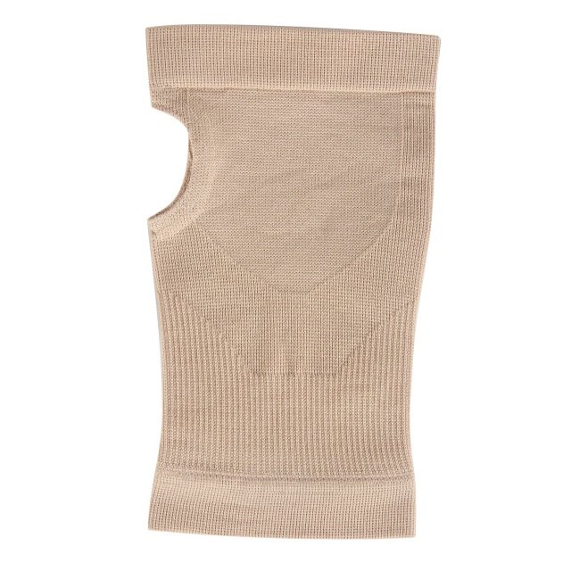 Beige Compression Wrist Hand Palm Support Brace Sleeve for Sport Protection Carpal Tunnel Pain Relief with CE ISO