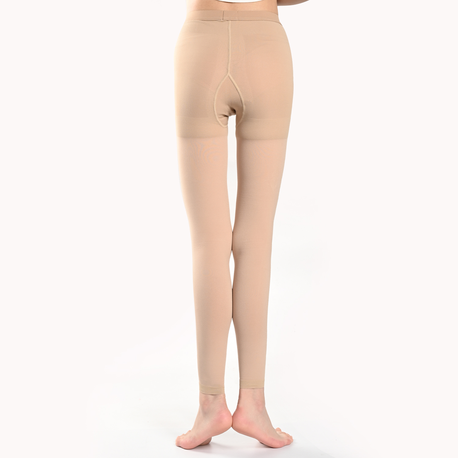 Custom Plus Size Stretch Full Length Leggings pantyhose / tights compressed for women