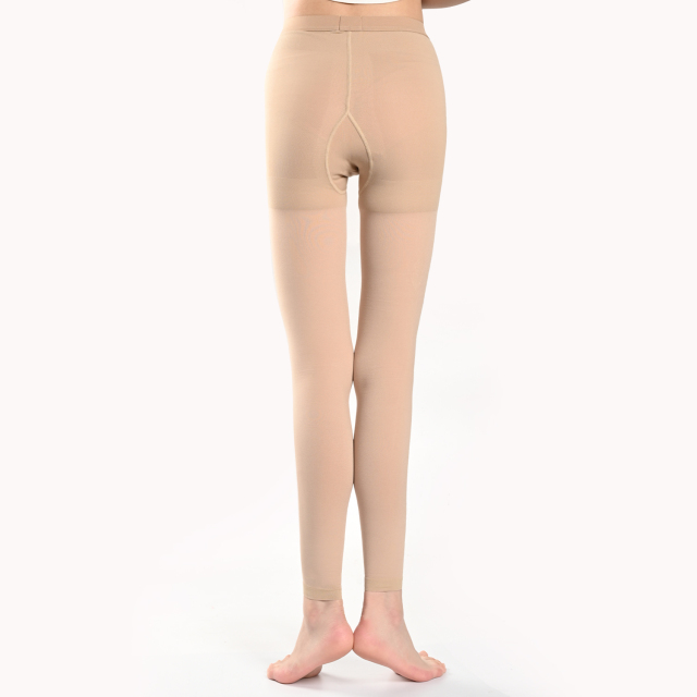 Custom Plus Size Stretch Full Length Leggings pantyhose / tights compressed for women