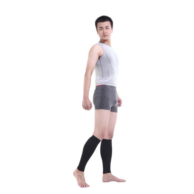 Professional Leg Running Sleeves Support Compression Brace Socks, Men's Leg Compression Sleeves Calf Shin Sleeves