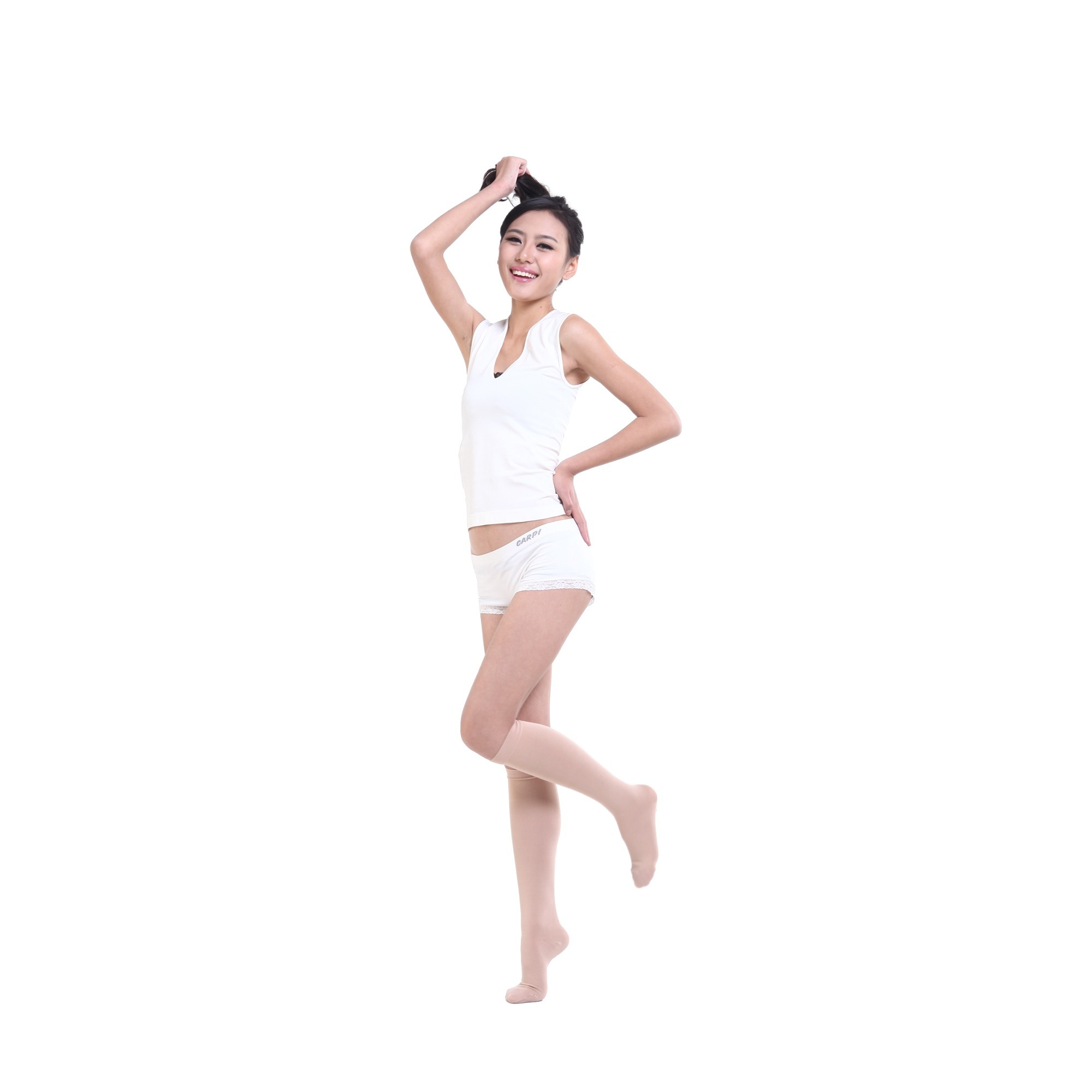 BELOW KNEE COMPRESSION STOCKINGS EASY TO USE, MICROFILAMENT YARN AND BREATHABLE TOP SELLING WHOLESALE PRODUCT