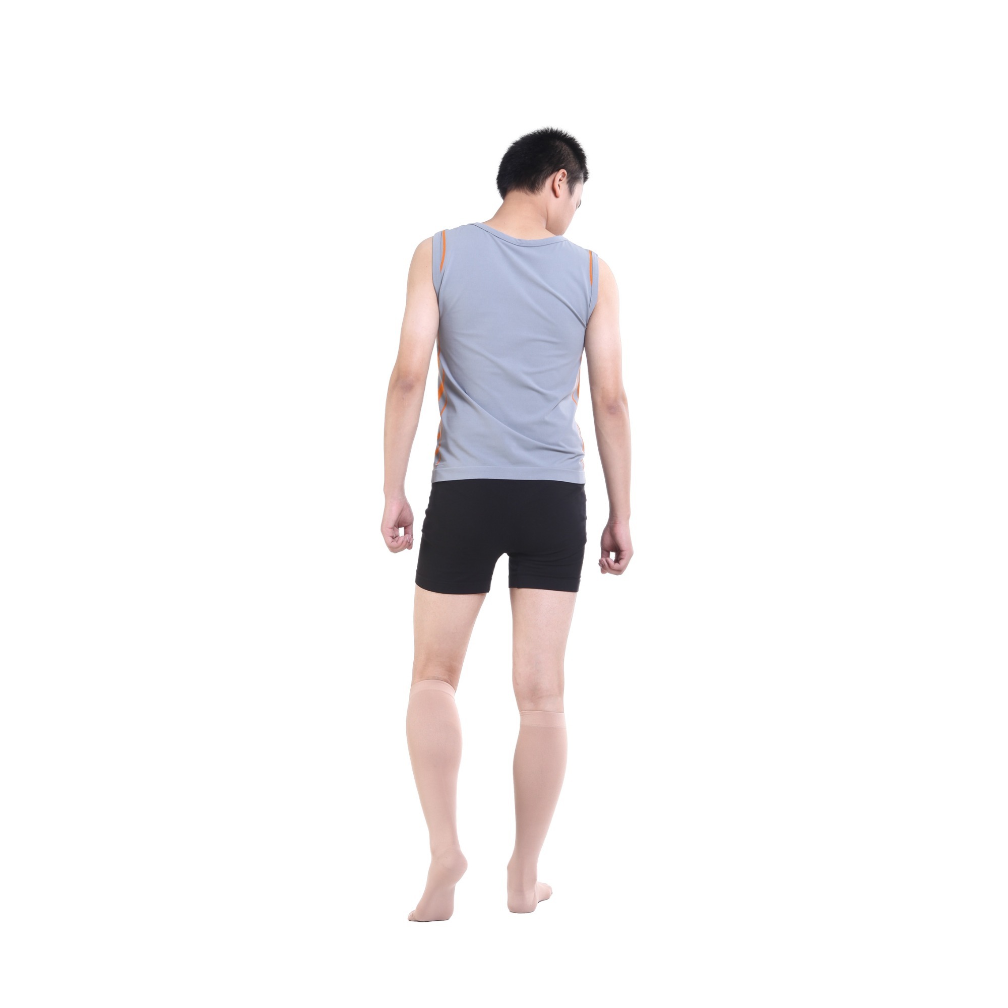 Unisex Long Tube Copper Compression Sock Pain Relief Stockings 15-20 mmHg Nylon Sport Knee High Socks