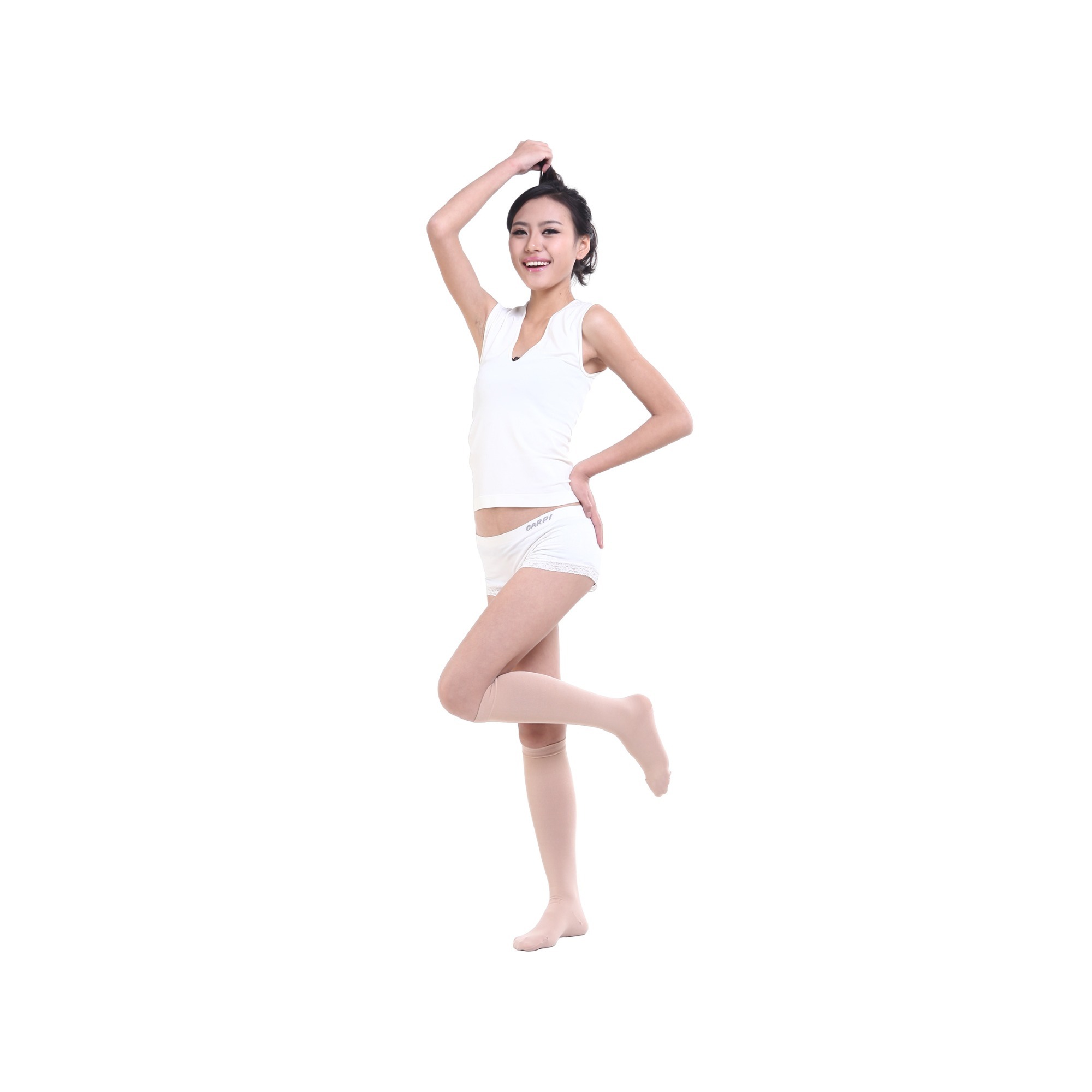 BELOW KNEE COMPRESSION STOCKINGS EASY TO USE, MICROFILAMENT YARN AND BREATHABLE TOP SELLING WHOLESALE PRODUCT