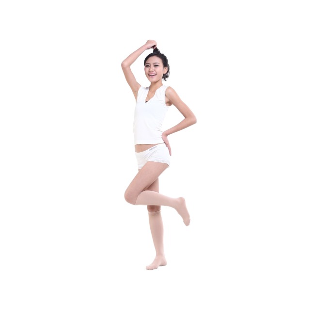 BELOW KNEE COMPRESSION STOCKINGS EASY TO USE, MICROFILAMENT YARN AND BREATHABLE TOP SELLING WHOLESALE PRODUCT