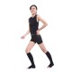 High Quality Firm Support Nylon 20-30 mmHg Gradient Footless Compression Thigh High Stockings Socks