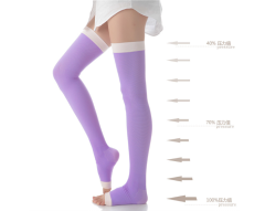Wholesale 480D Sleep Leg Sculpting Slim leg socks Amazon Open Toe sculpting pressure tights