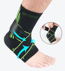Foot Socks Silicon Ankle Brace Compression Support Sleeve With Silicone Gel
