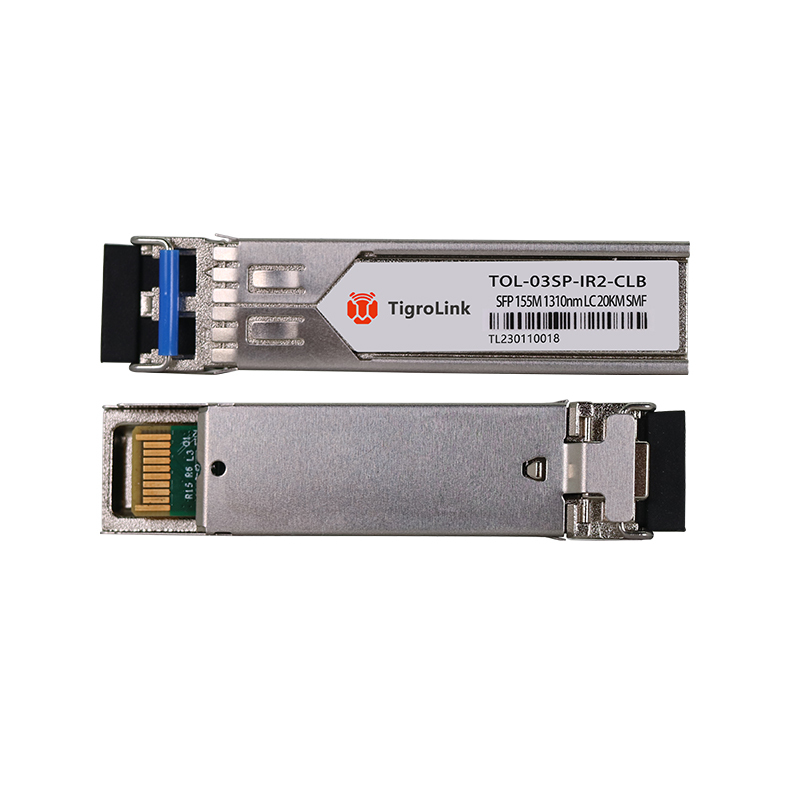 100M Single-mode Dual-fiber LC Interface 20km 1310nm High-Reliability SFP Optical Module, Compatible with Various Devices