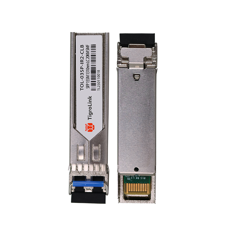 100M Single-mode Dual-fiber LC Interface 20km 1310nm High-Reliability SFP Optical Module, Compatible with Various Devices