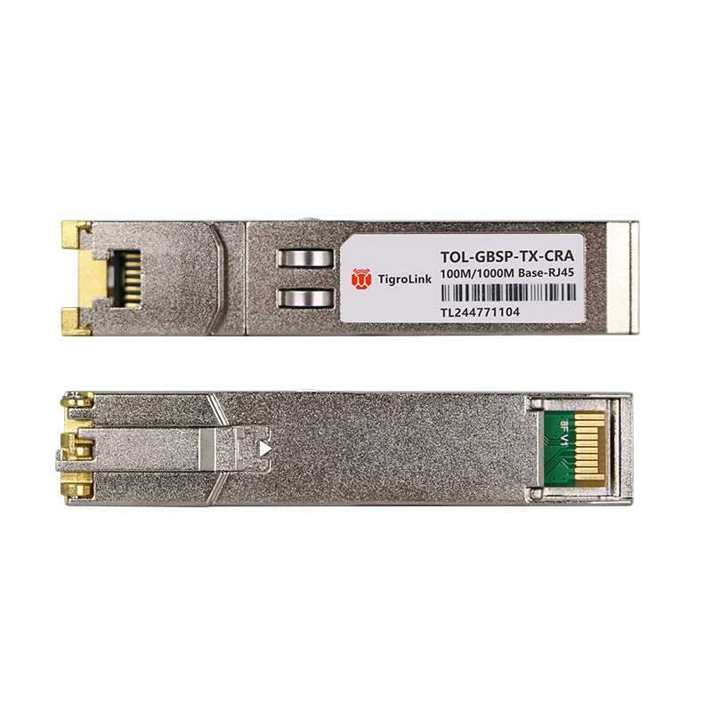 100M/1000M RJ45 Copper Port, 100M/1000M Adaptive, High-Reliability SFP Module, Compatible with Various Devices