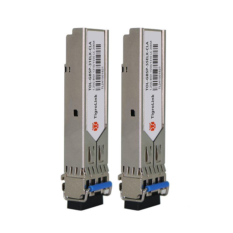 1.25G Gigabit Single-mode Single-fiber LC Interface 20km 1310/1550nm BIDI High-Reliability SFP Optical Module, Compatible with Various Devices, Used in Pairs