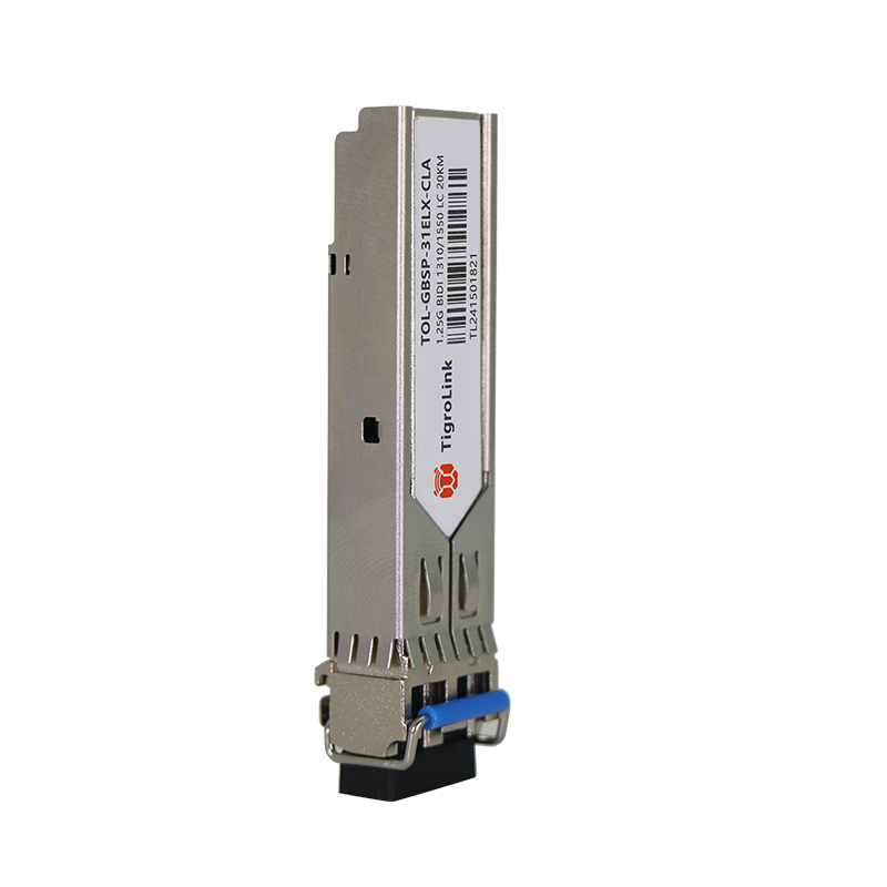 10G Single-mode Single-fiber LC Interface 10km 1270/1330nm BIDI Industrial-grade Wide-temperature High-Reliability SFP+ Optical Module, Single Unit