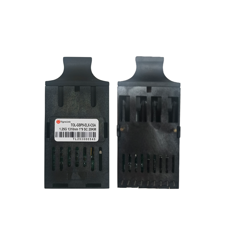 10G Single-mode Single-fiber LC Interface 10km 1270/1330nm BIDI Industrial-grade Wide-temperature High-Reliability SFP+ Optical Module, Single Unit