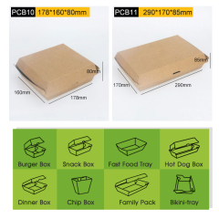 Corrugated Burger Box