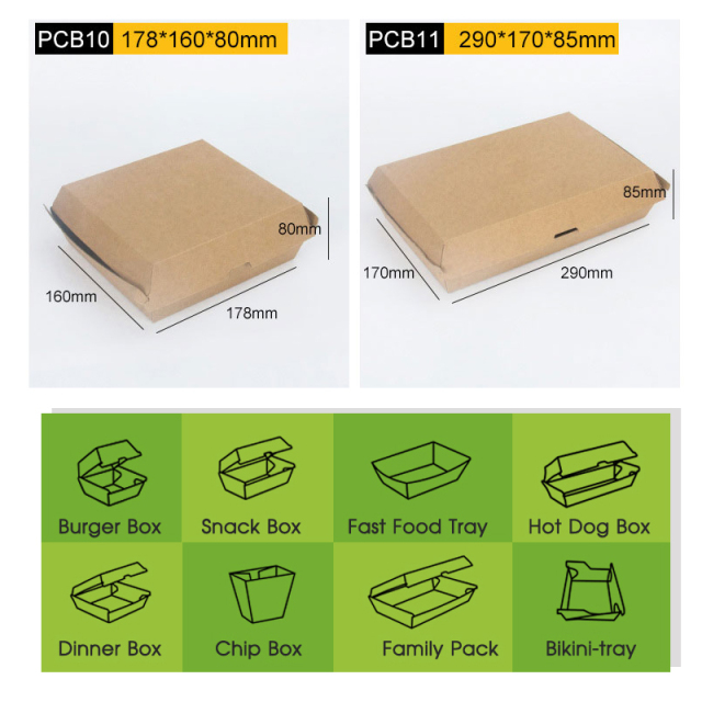 Corrugated Burger Box