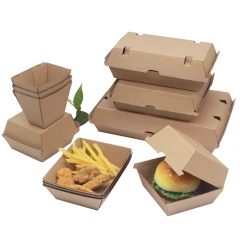 Corrugated Burger Box