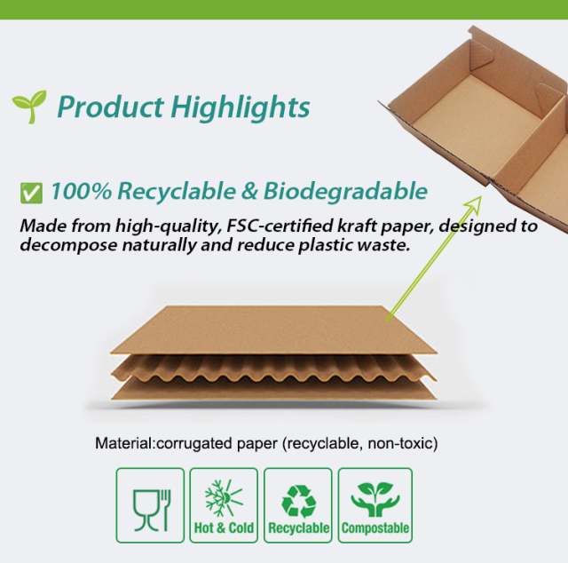 Corrugated Burger Box