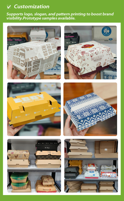 Corrugated Burger Box