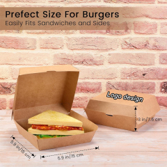 Kraft Hamburger Box