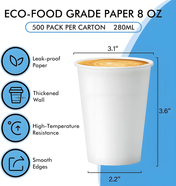 Custom Disposable Paper Coffee Cup