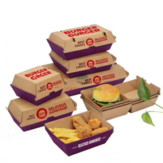 Custom Burger Boxes