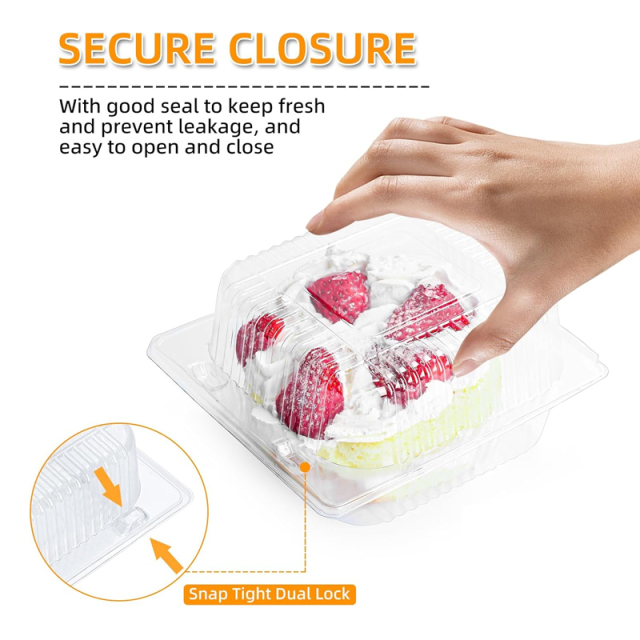 Plastic Burger Boxes