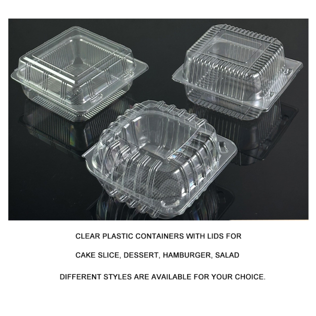 Plastic Burger Boxes