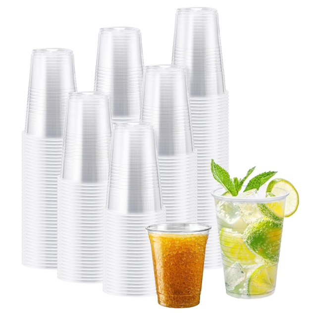 Transparent Disposable Plastic PET Cups